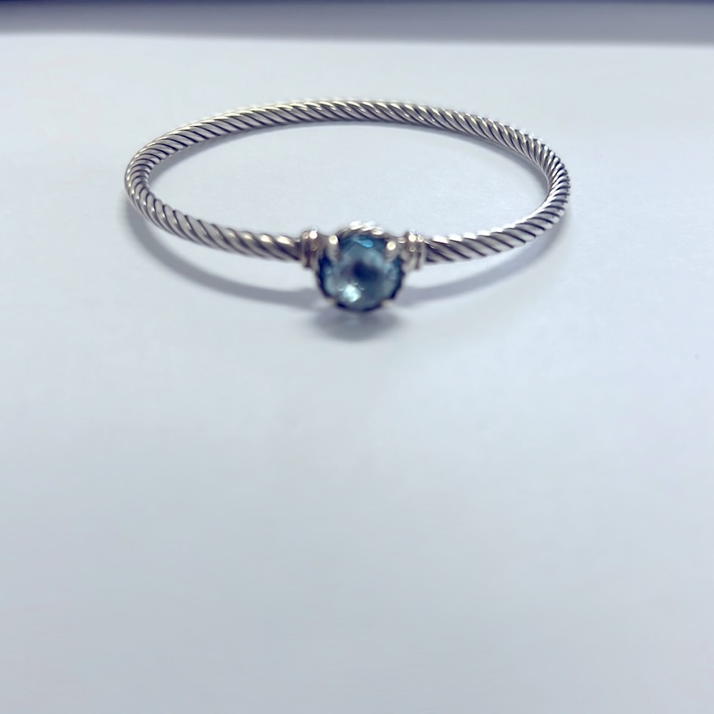 David Yurman Châtelaine® Bracelet with Blue Topaz